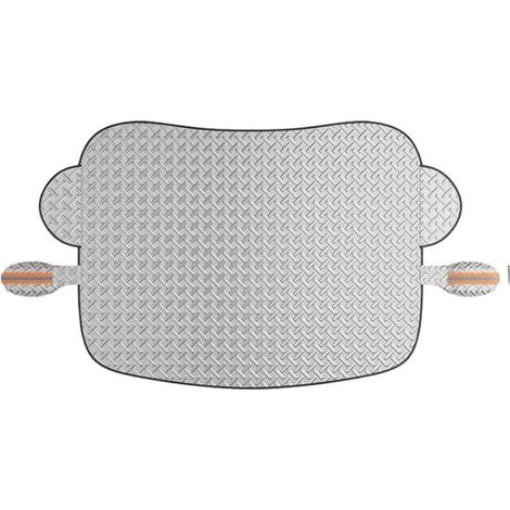 Argent Bâche Voiture Extérieur Hiver,Couvercle de Protection Contre Le Gel Et Le Givrage,Enveloppe de Neige pour Pare-Brise De Voiture Accessoires (1/5)