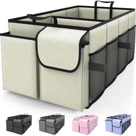 Boîte de rangement pliable grande capacité pour coffre voiture, l'intérieur votre véhicule. (1/5)