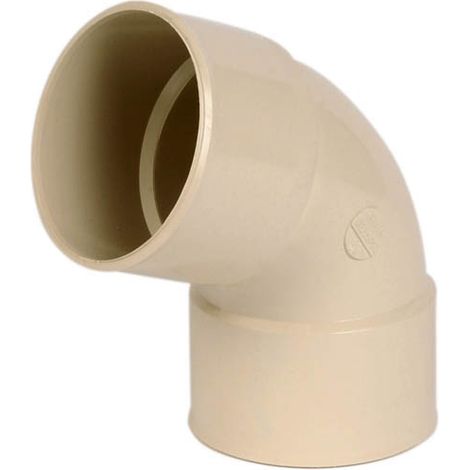 NICOLL Coude ff 67°30 Ø80 sable