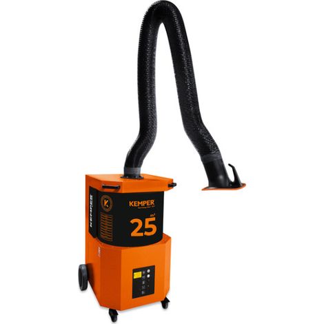 SmartFil aparato de aspiración de compacta de extracción de humos de soldadura, uso regular KEMPER Brazo 2 m versión con manguera (1/5)