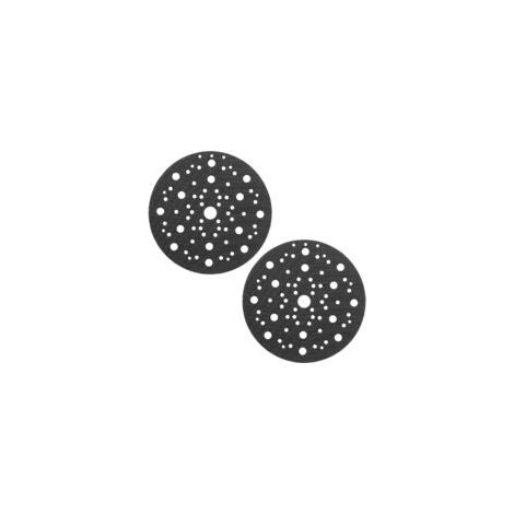 Pad Saver Lot de 2 protège-disques de ponçage, 150 mm, avec 70 trous, avec fermeture , compatibles avec Mirka 8295612111, pour plateau de ponçage Mirka 150 mm (1/5)