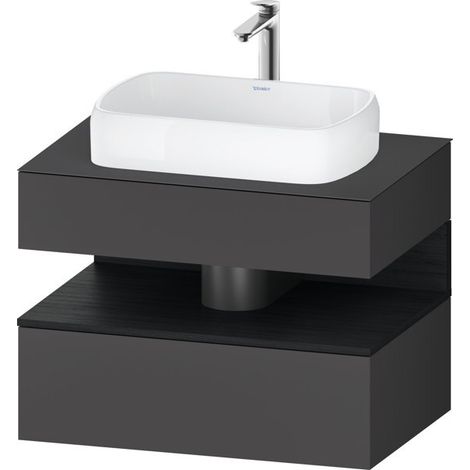 Duravit Collection One Konsolenwaschtischunterbau, 1 Auszug, 1 (1/2)