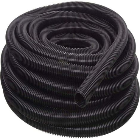 Manguera de succión industrial flexible de 10 m – Diámetro interior de 32 mm – Polietileno/epoxi ignífugo y no tóxico