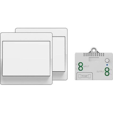 Interrupteur Sans Fil Autoalimenté Étanche IP67 pour Lumière et Appareils Électriques – Installation Facile en Salle de Bain ou Extérieur (1/4)