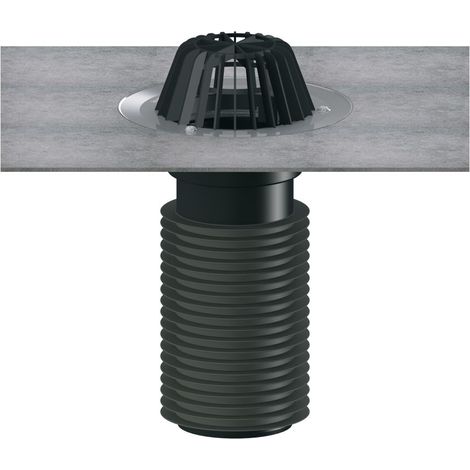 Dallmer Sanierungsdachablauf 63 T, DallBit, DN 150, PP, 630292 (1/2)