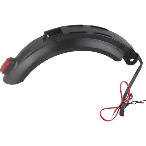 Garde-Boue Arrière de Scooter électrique de 8 Pouces, Pièce de Rechange en Plastique, Fonction de Feu Arrière à Usage Adulte, Idéal pour la Réparation et Les Accessoires de Scooter électrique (1/4)