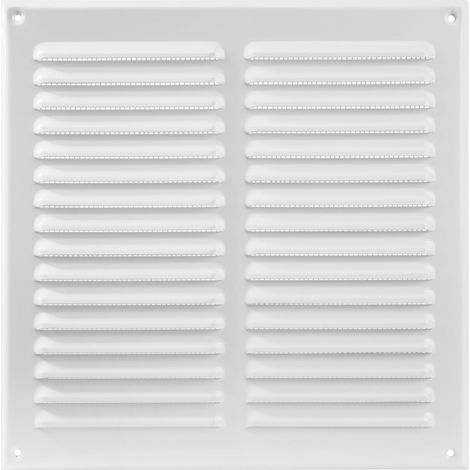 400x400mm, ouverture de ventilation, ouverture de ventilation du mur extérieur, tuyau d'évacuation, grille de ventilation. (1/5)