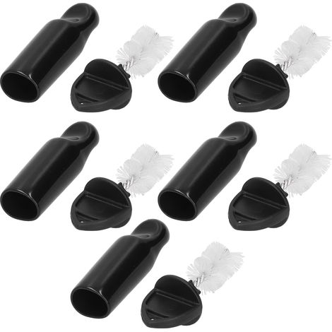 Set mit 5 Zapfhahnbürsten + 5 Zapfhahnkappen, Zubehör für die Hausbar (1/5)