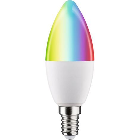 29146 Standard 230 V Smart Home Zigbee LED ampoule E14 470lm 5W RGBW+ gradable Dépoli ampoule (1/5)