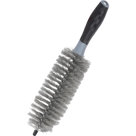 Schmale Detailbürste zum Waschen von Felgen und Radkappen, 32,5 cm, amio-04023 (1/4)
