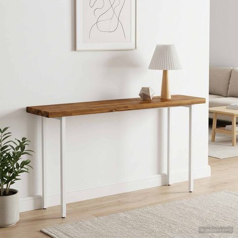 vidaXL Plateau de Table Rectangulaire 110 x 30 x 3,2 cm Rectangulaire (1/5)