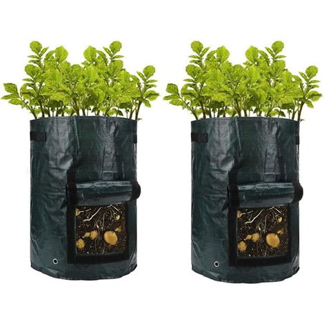 Sacs à plantes La plantation imperméable de pomme de terre met en sac des sacs durables de culture durables pour la plantation de légumes de jardin ou de balcon (1/5)