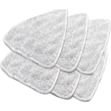 Lot de 4 chiffons de rechange pour Vileda Steam Plus - Tampons microfibre pour nettoyeur vapeur - Lavables et réutilisables - Accessoires de nettoyage (1/5)