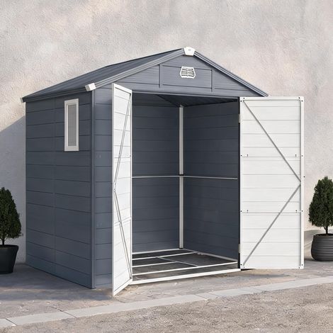 Abri de jardin en plastique Aluminium 240 x 190 x 228 cm (1/5)