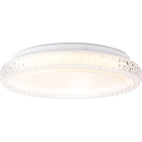 BRILLIANT Lampe Badria LED Wand- und Deckenleuchte 30cm weiß 1x 12W LED integriert, (800lm, 3000K) IP-Schutzart: 44 - spritzwassergeschützt (1/5)