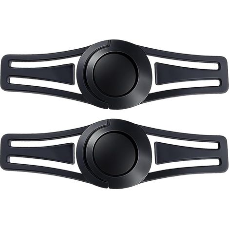 2 Pièces Clip de fixation pour ceinture véhicule, attache de maintien de sangle auto, accessoire voiture couleur noire (1/5)