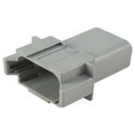 TE Connectivity DT04-08PA Cosse cylindrique mâle mâle, droit Nombre total de pôles: 8 Série (connecteur rond): DT 1 pc(s) W567941 (1/3)