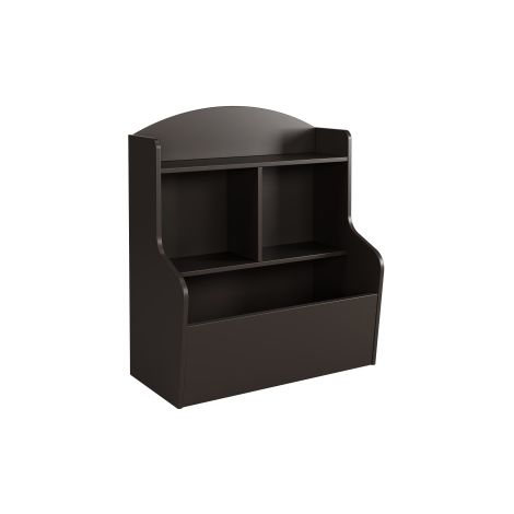 IDEALHOUSE Meuble Rangement Jouets Dimensions 85 x 46 x 8,7 cm, Marron (1/5)