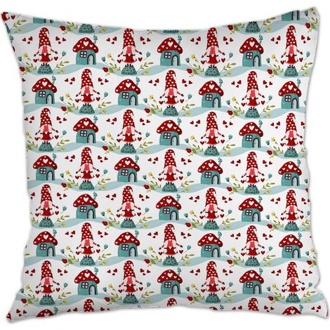 Housse de coussin décorative salon facile d'entretien pour la Saint-Valentin (1/5)