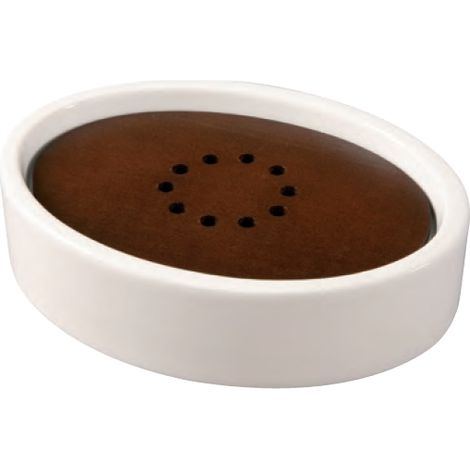 Porta sapone bianco - serie egg