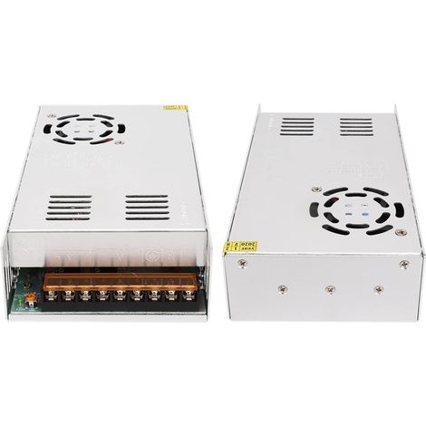 Adaptateur de pilote d'alimentation DC48V Alimentation à Découpage Alimentation de commutation en alliage d'aluminium S-400-48 48V/8.3A/400W AC110/220V±15% (1/5)