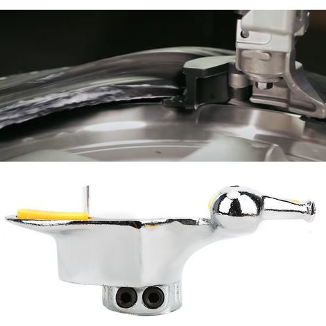 Support de démontage/montage de pneu de voiture en acier inoxydable, tête de canard, avec coussinets de protection, 30 mm / 1,2 po (1/5)