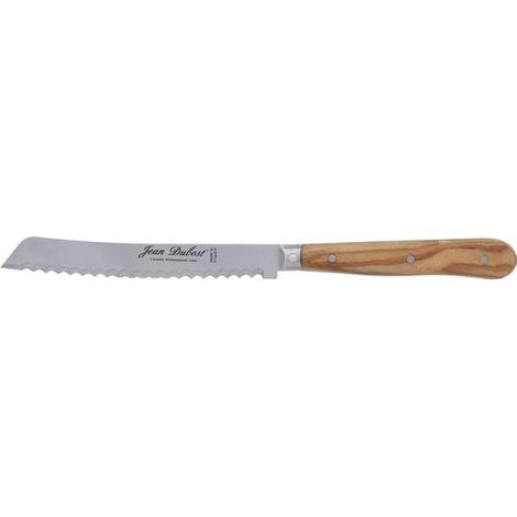 Jean Dubost - Couteau à tomate 1920 en inox et bois d'olivier 11 cm (1/3)