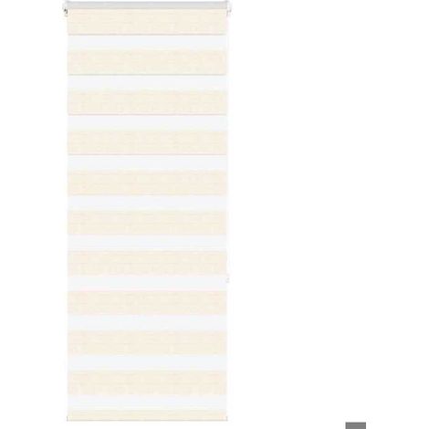 4014643 Store zèbre beige marbré largeur du tissu 55,9 cm polyester (1/5)