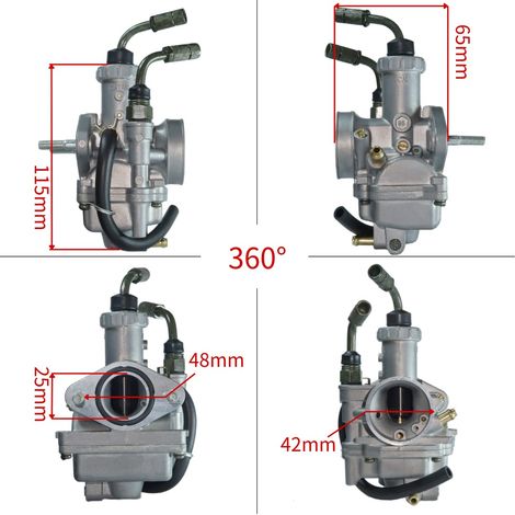 Rotary carburetor for BAJAJ 203/BAJAJ203 motorcycle, a very popular product (1/4)