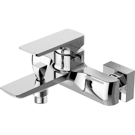 Brevis miscelatore vasca da parete 150 mm con leva, senza set doccia, cromo (SATBSBRE222)