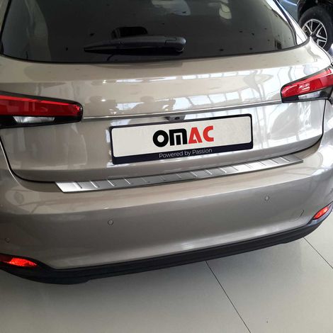 OMAC Ladekantenschutz für Fiat Tipo Cross 2020-2026 Edelstahl gebürstet (1/5)