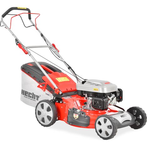 Benzin Rasenmäher mit Antrieb 51 cm Schnittbreite 5,2PS 3,8kW 5in1 Mulcher Mäher