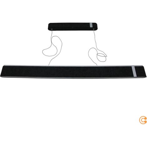 [NEUWERTIG] B-Ware Paulmann Led Hängelampe Pendelleuchte Smart Lampe Anthrazit 100 Cm Filz