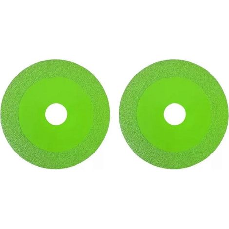 Disques diamantés pour la découpe du verre, disque de meulage circulaire pour carrelage et bouteilles de vin, 2 pièces (1/4)