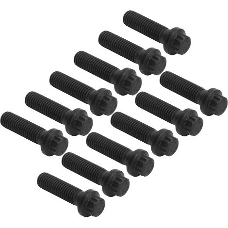 Satz mit 12 hochfesten Anlasserbefestigungsschrauben aus Metalllegierung, kompatible Ersatzteile für Dodge Cummins (1/5)