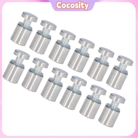 Cocosity Vis d'entretoise Vis en Acier Inoxydable à 12 Pièces Polyvalent 19x25 Mm quincaillerie clou (1/5)