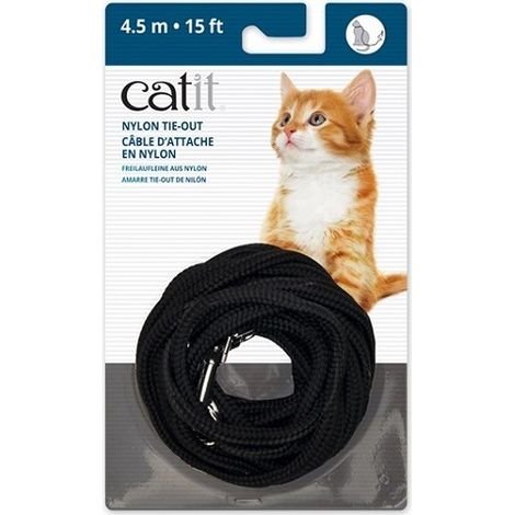 Catit Correa Extra Larga, Negra, 4,5m