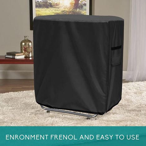 Housse de protection pour chaise longue extérieure, housse imperméable jardin terrasse, couvre-transat résistant intempéries, piscine mobilier, lot de 1, taille standard, anti-UV et déperlant. (1/5)