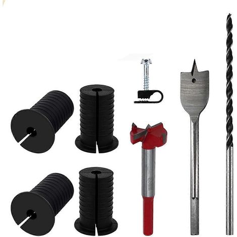 Kit de passage de câbles pour câbles Gen 2 et Gen 3, passe-câbles muraux, pour montage sur toit, noir (1/5)