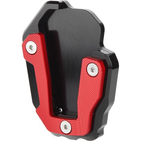 Extension de béquille de moto en alliage d'aluminium, compatible avec CRF1100L Africa Twin 2019-2021 (rouge). (1/5)