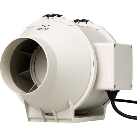 Extracteur en Ligne DFA100 Ventilateur de Gaine 100 mm / 4'' - Industriel à Faible Consommation d'Énergie (1/4)