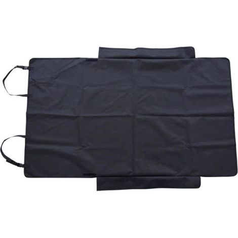 Couverture de protection voiture - KERBL - Economy - Noir - Rembourrée et lavable a 30°C - Oxford résistant (1/5)