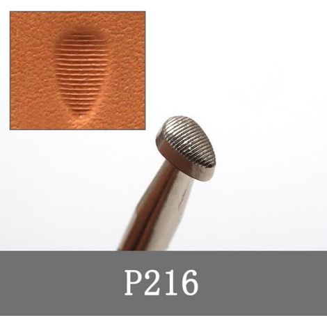 1 pièces P216 - Outil de sculpture du cuir, outil de gaufrage, timbre'impression en cuir fait à la main, moti (1/4)