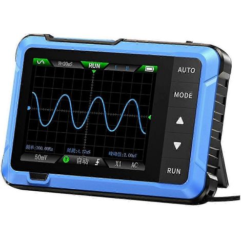 Digitales Oszilloskop-Signalgenerator-Multimeter 2-in-1 Tragbares Mini-Handoszilloskop 48Ms/s Sa-JXLGV (1/5)