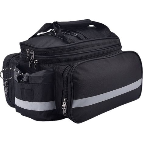 Borsa per portapacchi posteriore per bicicletta - 27 litri - Borse per bicicletta - Borsa per portapacchi - Copertura antipioggia impermeabile - Borsa singola per bicicletta - Borsa da baule - Bicicle (1/5)