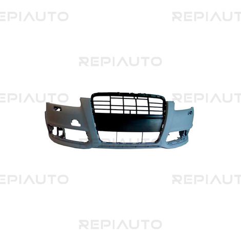 Pare-choc avant à peindre avec trous lave-phares Audi A6 2 (4F2-C6/4F5-C6) phase 2 2008-2011