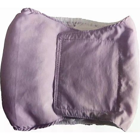 Culotte physiologique pour chien mâle - Violet clair, taille L