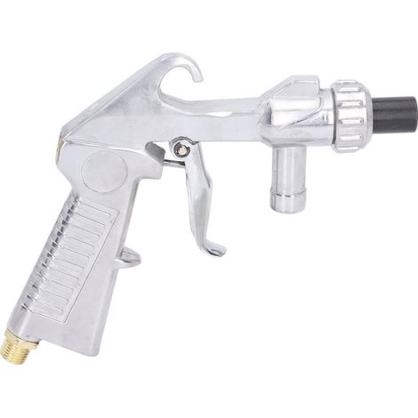 Pistolet de sablage professionnel avec buses, kit de grenaillage à air comprimé pour polissage, outil de nettoyage de surface, ensemble complet. (1/5)