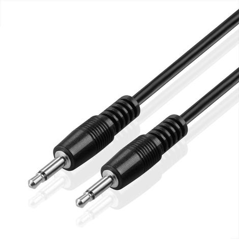 Goobay AVK 314-150 1.5m cable de audio 1,5 m 3.5mm Negro - Cables de audio (3.5mm, 3.5mm, 1,5 m, Negro) (1/3)