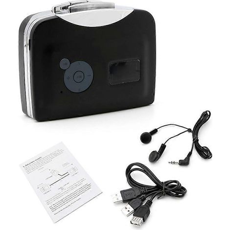 Convertisseur Audio USB Portable Cassette vers MP3 pour iPod et Enregistreur Analogique (1/4)